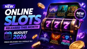 Read more about the article New Online Slots Released This Month: August 2026 Fresh Releases You Should Try